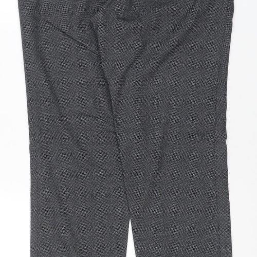 Marks and Spencer Autograph Men's Grey Slim Fit Trousers 32R