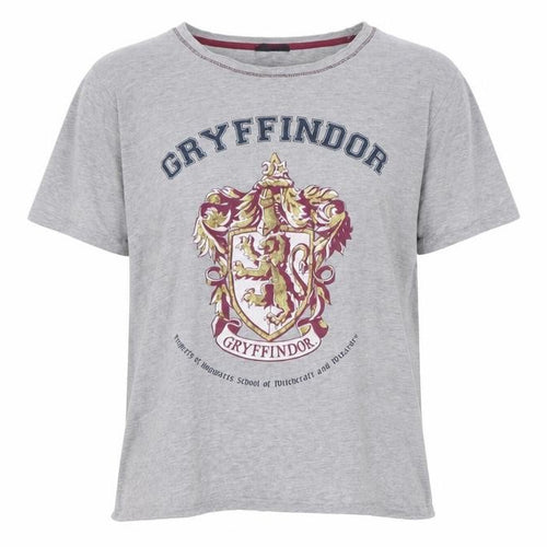 Harry Potter Gryffindor Grey Men's L Short Sleeve Cotton T-Shirt