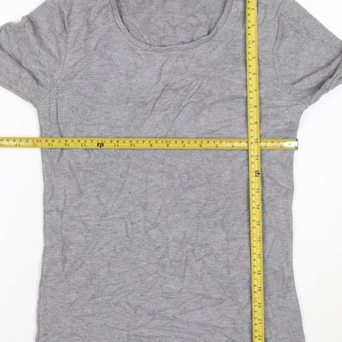 Marks and Spencer Women’s Grey Long Sleeve Heatgen Top Size 16