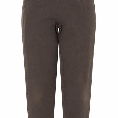 Marks and Spencer Women’s Brown Size 12 Long Straight Trousers
