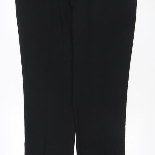 Marks and Spencer Men's Black Slim Fit Dress Trousers 42x33