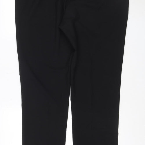 Marks and Spencer Men's Black Slim Fit Dress Trousers 42x33