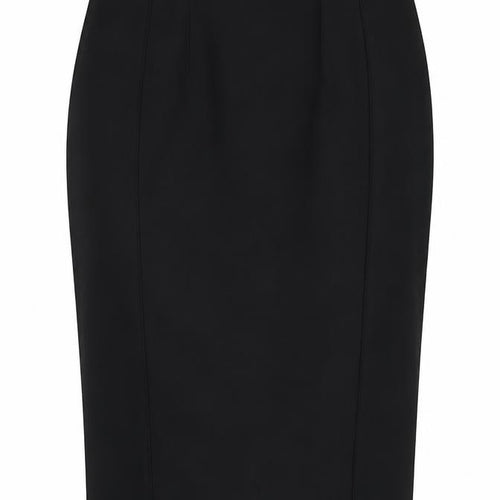 Reiss Womens Black Size 10 Pencil Skirt Lined Stretch High Rise