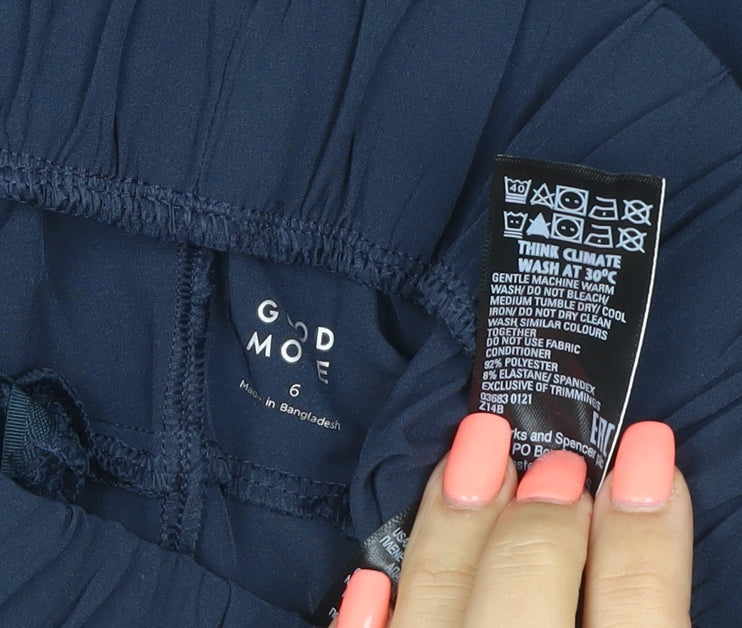 Marks and Spencer Women’s Blue Size 6 Jogger Trousers