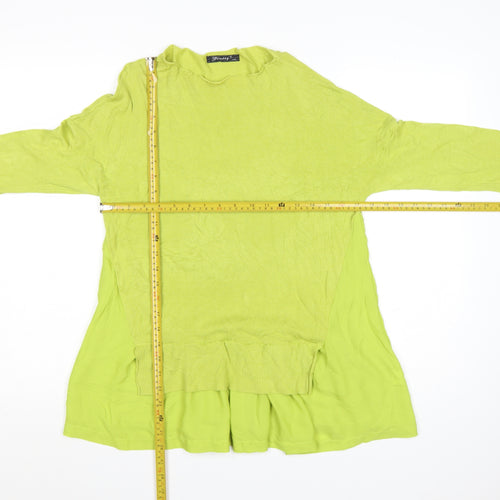 Finery Women’s Green L/XL Long Sleeve Pullover Jumper