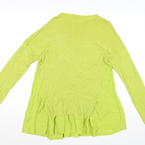 Finery Women’s Green L/XL Long Sleeve Pullover Jumper