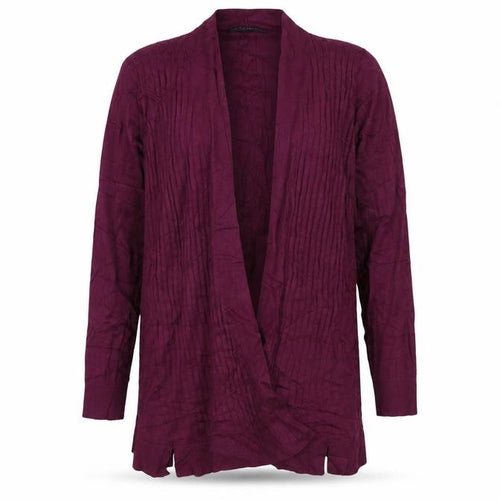Marks and Spencer Womens Purple Long Sleeve Knit Cardigan M