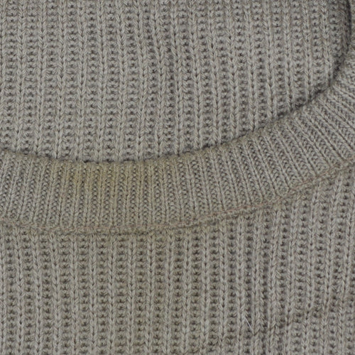 Glenwyck of Scotland Men's Beige Wool Pullover Jumper M Country Style