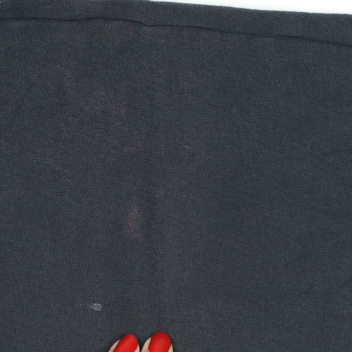 Nike Womens Black XS Sweatpants Cotton Elastic Waist Logo