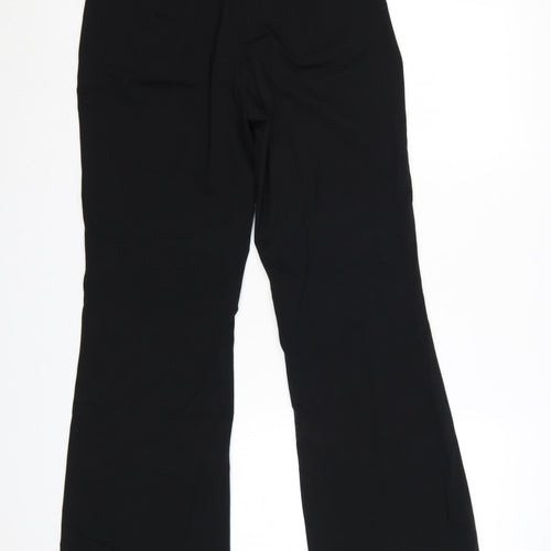 Next Petite Women's Black Size 8 Straight Leg Stretch Trousers