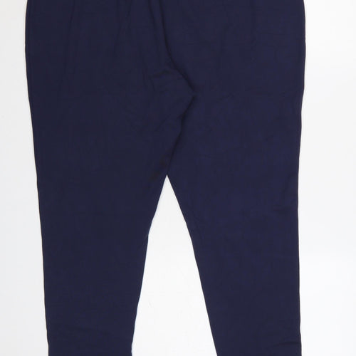 Studio Women's Blue Plus Size 20 High Rise Stretch Leggings