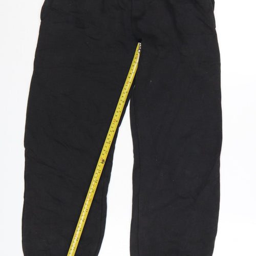 PrettyLittleThing Womens Black Petite Size 6 Jogger Trousers