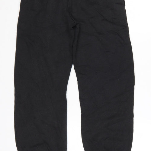 PrettyLittleThing Womens Black Petite Size 6 Jogger Trousers