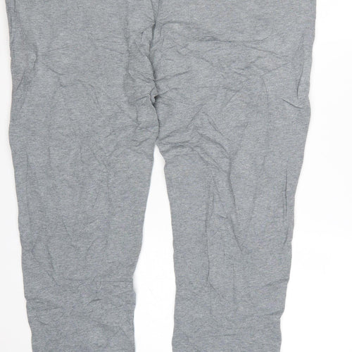 Boden Men's Grey Cotton Jogger Trousers XL Comfortable Casual