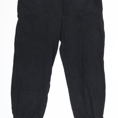 Marks and Spencer Women’s Black Jogger Trousers Size 16 Regular