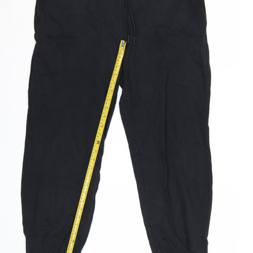 Marks and Spencer Women’s Black Jogger Trousers Size 16 Regular