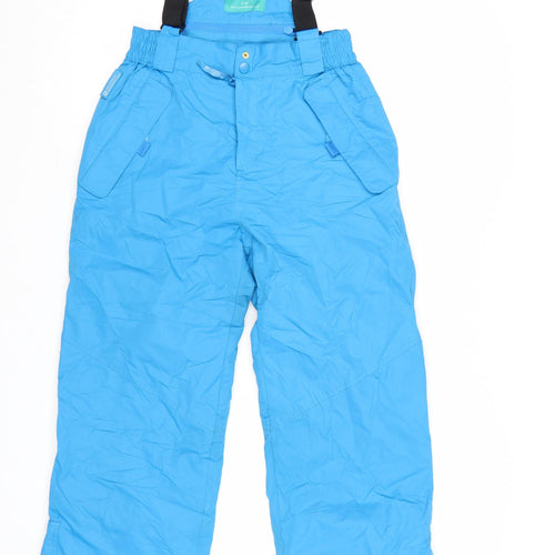 Mountain Warehouse Boys Blue 11-12 Years Waterproof Insulated Snow Pants