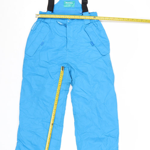 Mountain Warehouse Boys Blue 11-12 Years Waterproof Insulated Snow Pants