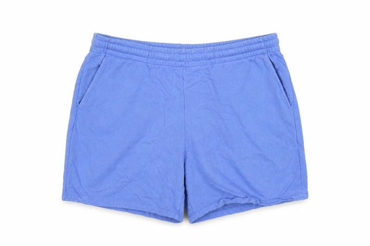 ASOS DESIGN Mens Blue L Sweat Shorts Elastic Waist Cotton Casual
