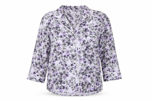 Simply Vera Vera Wang Women's Multicoloured Floral Jersey Pyjama Top M