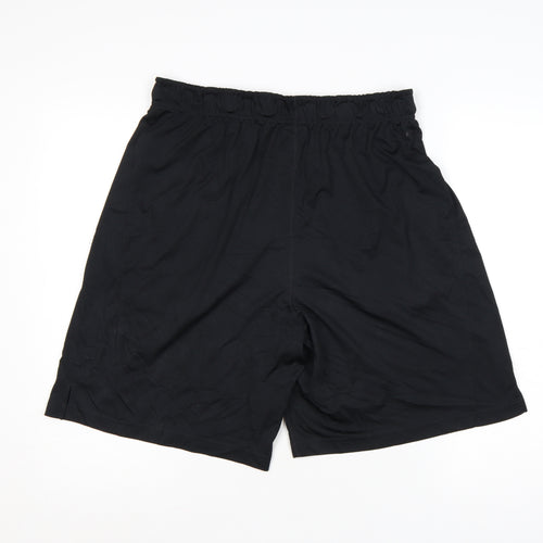 Nike Men's Black Large Dri-FIT Athletic Training Shorts