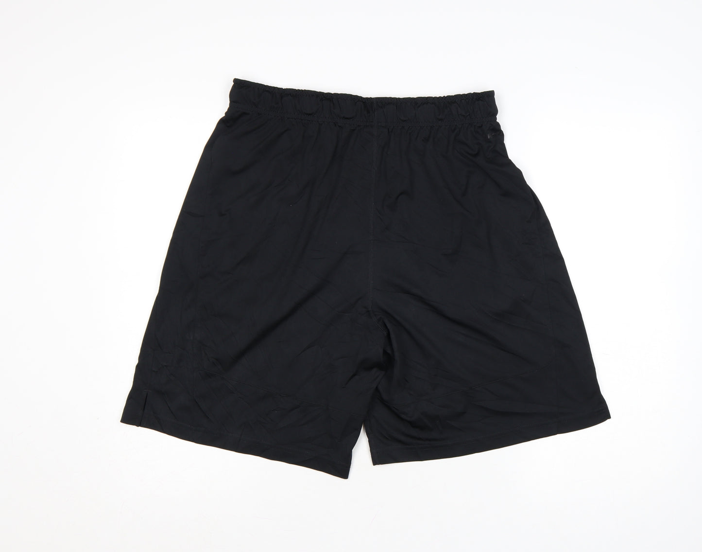 Nike Men's Black Large Dri-FIT Athletic Training Shorts