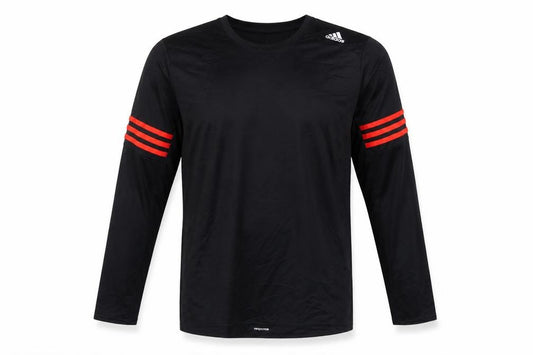 Adidas Men's Black XL Long Sleeve Running T-Shirt Climalite