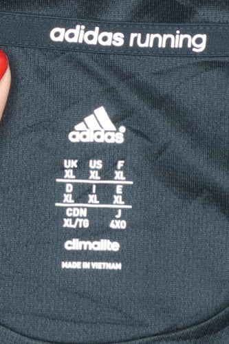 Adidas Men's Black XL Long Sleeve Running T-Shirt Climalite
