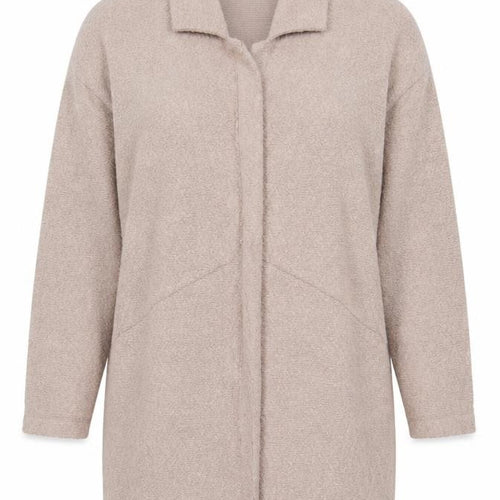 Marks and Spencer Women Beige Long Sleeve Open Cardigan Size 16