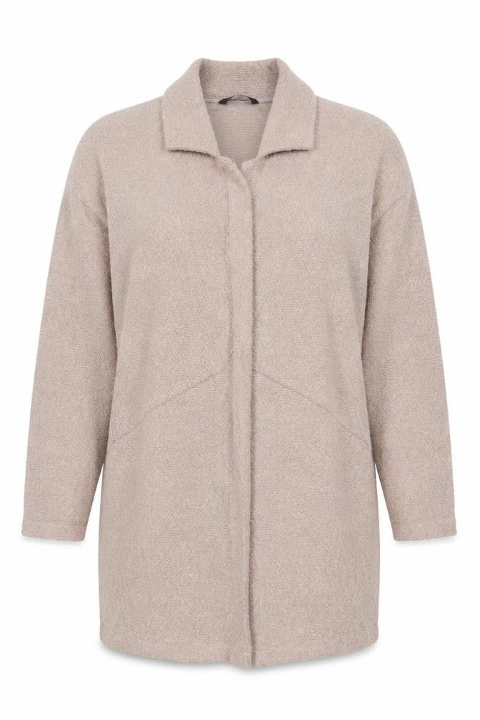 Marks and Spencer Women Beige Long Sleeve Open Cardigan Size 16