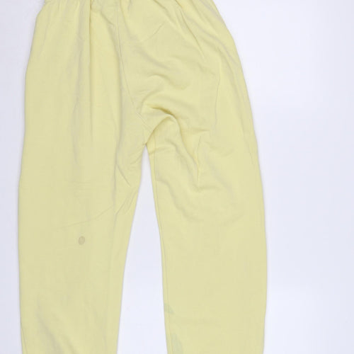 Nike Womens Yellow XS Jogger Sweatpants with Elastic Waist