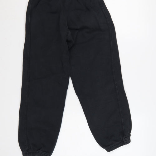 Nike Boys Black Jogger Sweatpants 12-13 Years Elastic Waist Comfort Fit