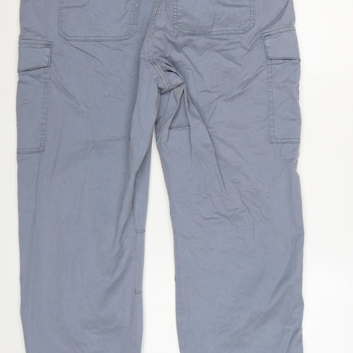 Marks and Spencer Women’s Graphite Cargo Trousers Size 16 Long