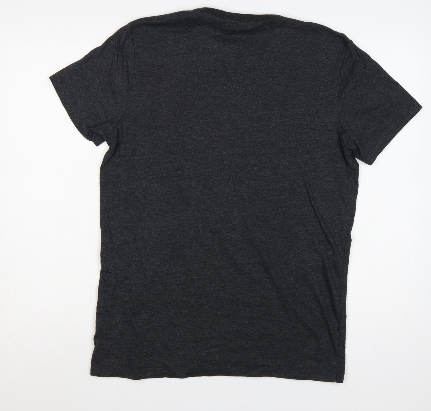 French Connection Men's Grey Crew Neck Short Sleeve T-Shirt Size L