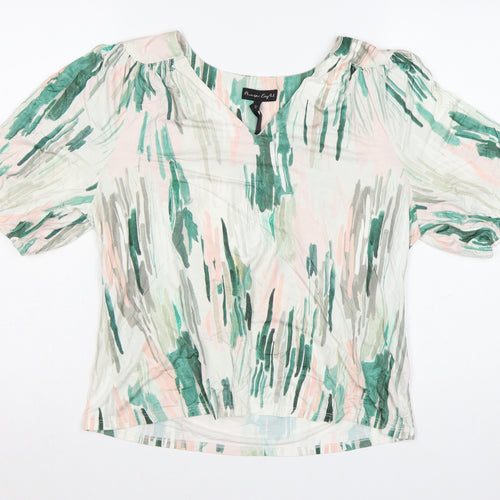 Phase Eight Women's Multicoloured Viscose Tunic Blouse UK 14