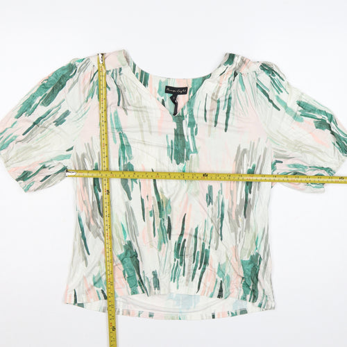 Phase Eight Women's Multicoloured Viscose Tunic Blouse UK 14