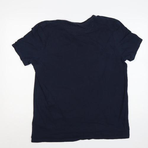 Timberland Men's Blue XL Slim Fit Organic Cotton T-Shirt