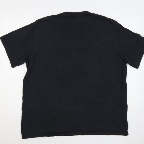 Levi's Men's Black XL Relaxed Fit Graphic Cotton T-Shirt