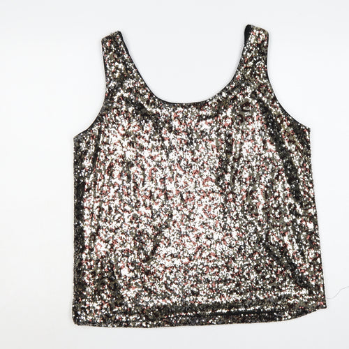 Marks and Spencer Women’s Multicoloured Sequin Tank Top Size 18