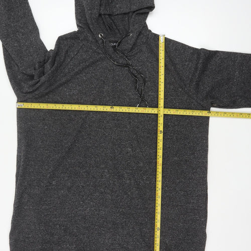 Yours Women Charcoal Grey Size 20 Pullover Hoodie Sweatshirt