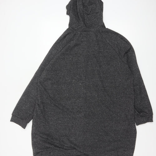 Yours Women Charcoal Grey Size 20 Pullover Hoodie Sweatshirt