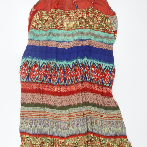 Klass Women’s Multicoloured Viscose Sleeveless Fit & Flare Dress Size 14