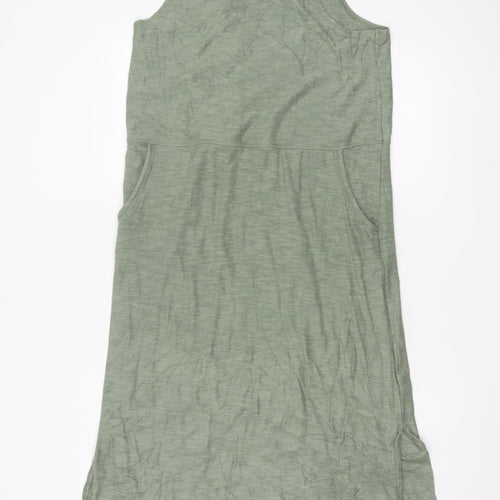 Marks and Spencer Women’s Green Size 12 Tank Midi Dress