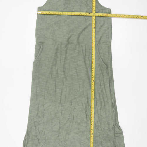 Marks and Spencer Women’s Green Size 12 Tank Midi Dress