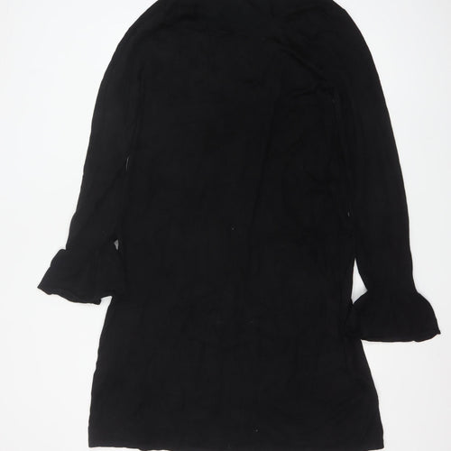 Long Tall Sally Women’s Black Knee Length Shift Dress Size 14 Tall