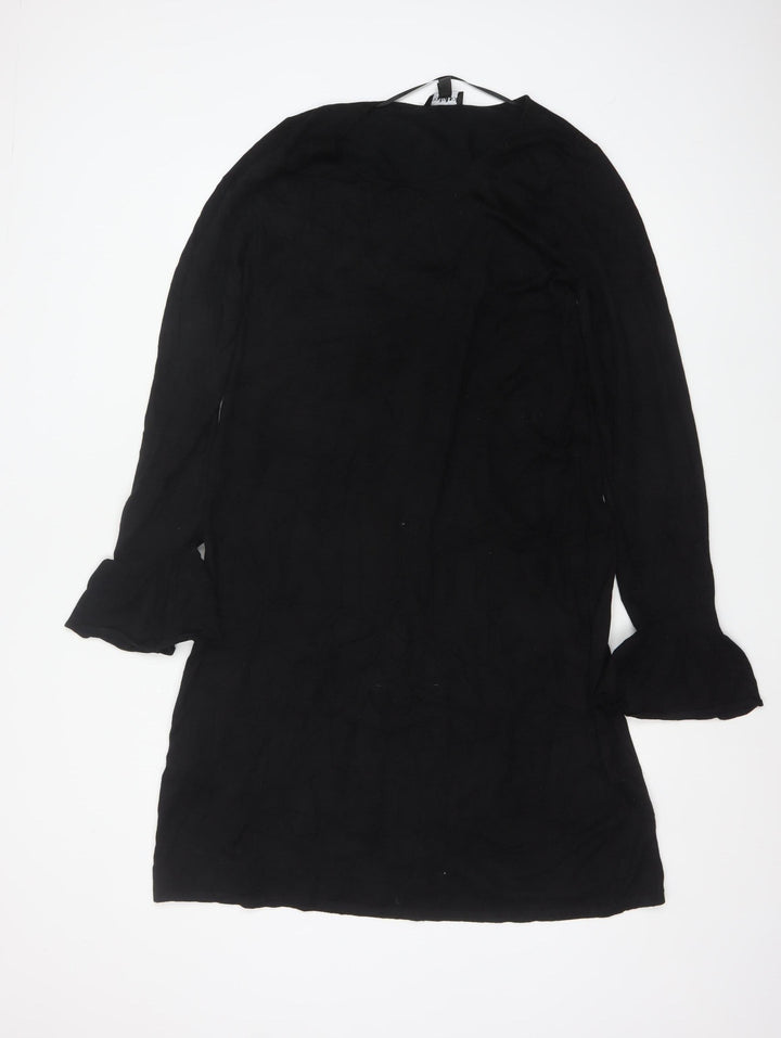 Long Tall Sally Women’s Black Knee Length Shift Dress Size 14 Tall