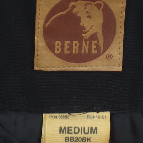 Berne Black Youth Regular Cotton Insulated Dungaree 10-12