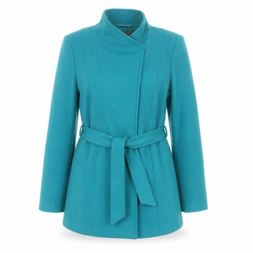 Marks and Spencer Per Una Women's Green Belted Trench Coat Size 10