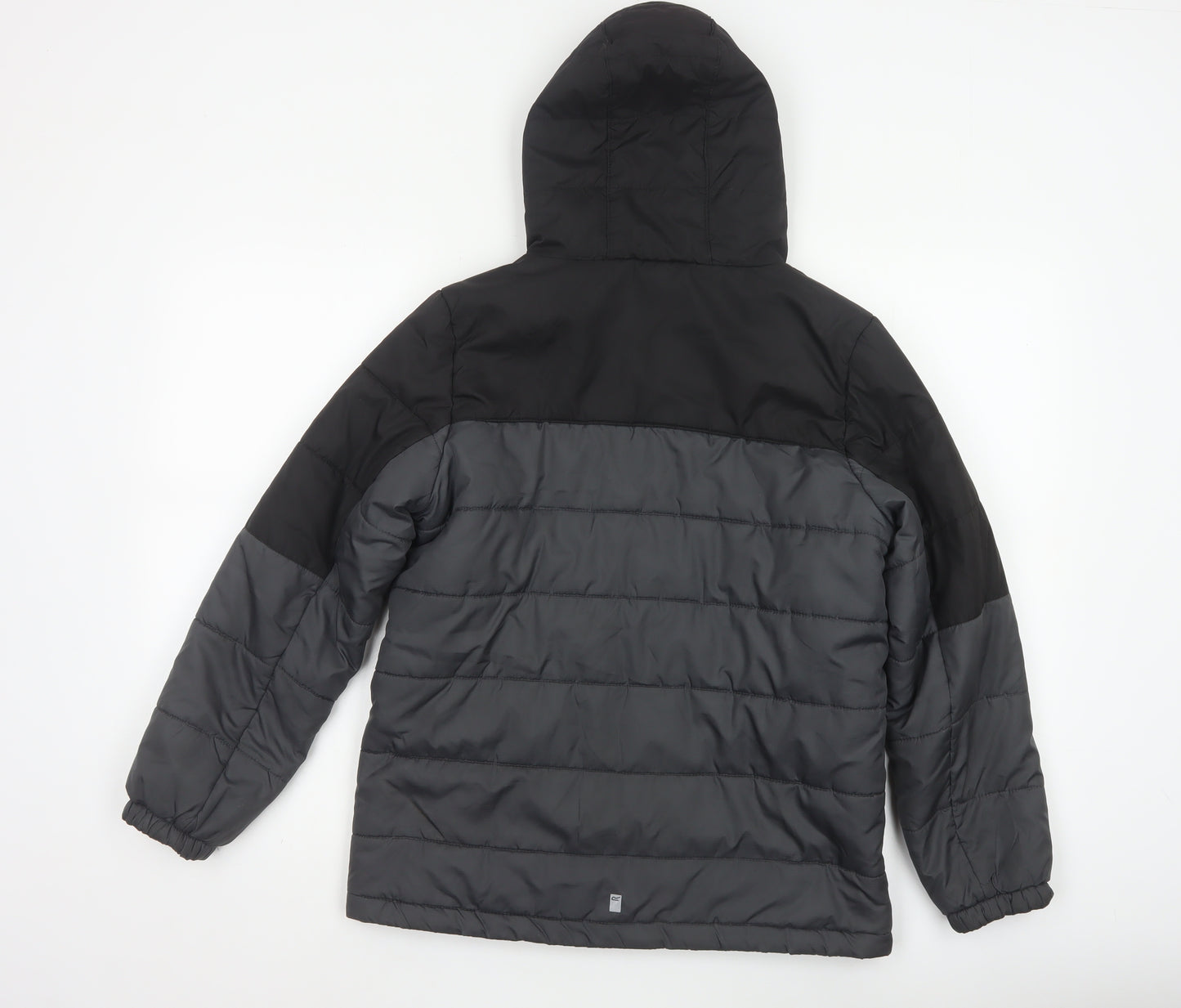 Regatta Boys Grey Hooded Puffer Jacket 13 Years Warm Winter Coat