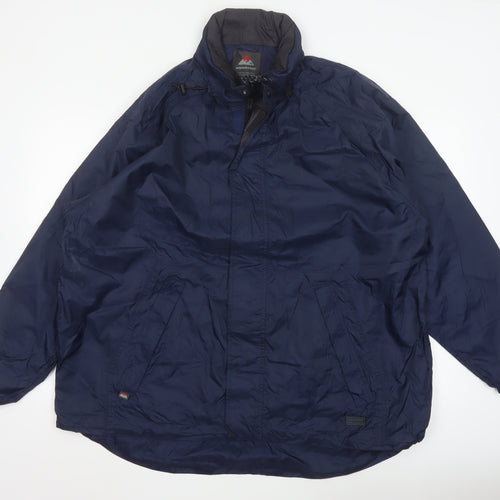 Wynnster Men's Blue XL Waterproof Rain Jacket Outdoor Lightweight
